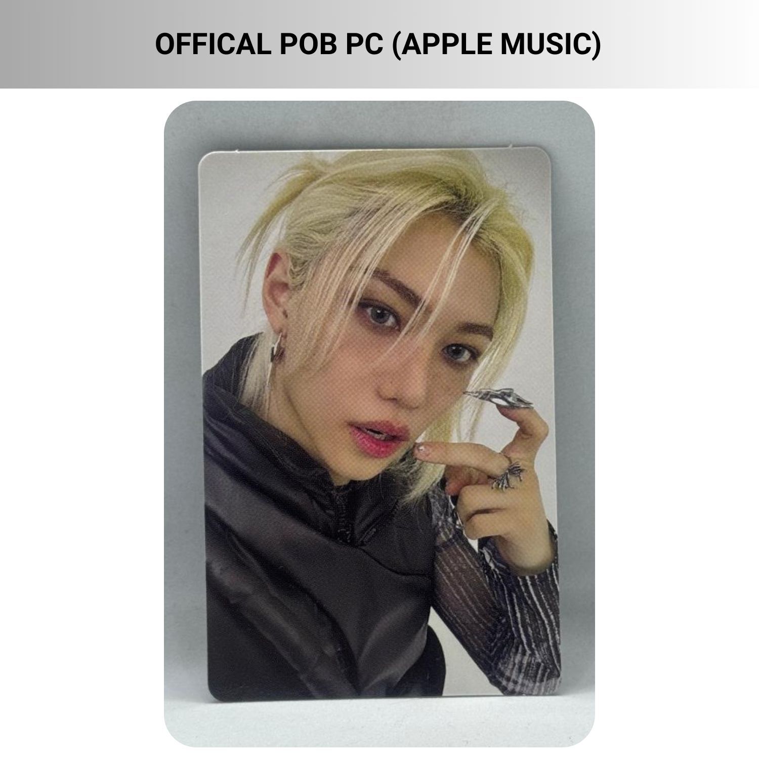 STRAY KIDS Felix '' ATE '' Apple Music POB Photocard