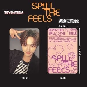 SEVENTEEN Jun '' Spill The Feels '' Photocards Set