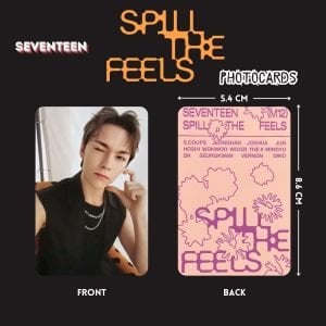 SEVENTEEN Vernon '' Spill The Feels '' Photocards Set
