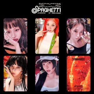 LE SSERAFIM '' Spaghetti '' Photocard Set VOL 1