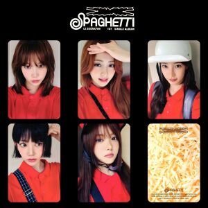 LE SSERAFIM '' Spaghetti '' Photocard Set VOL 2