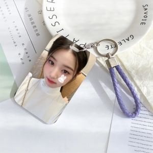 IVE '' Wonyoung '' Sert Kapak Card Holder/Anahtarlık
