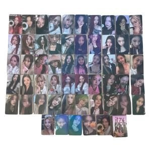 ITZY Çift Yön Baskılı Hologramlı Laser/Lomo Card Seti