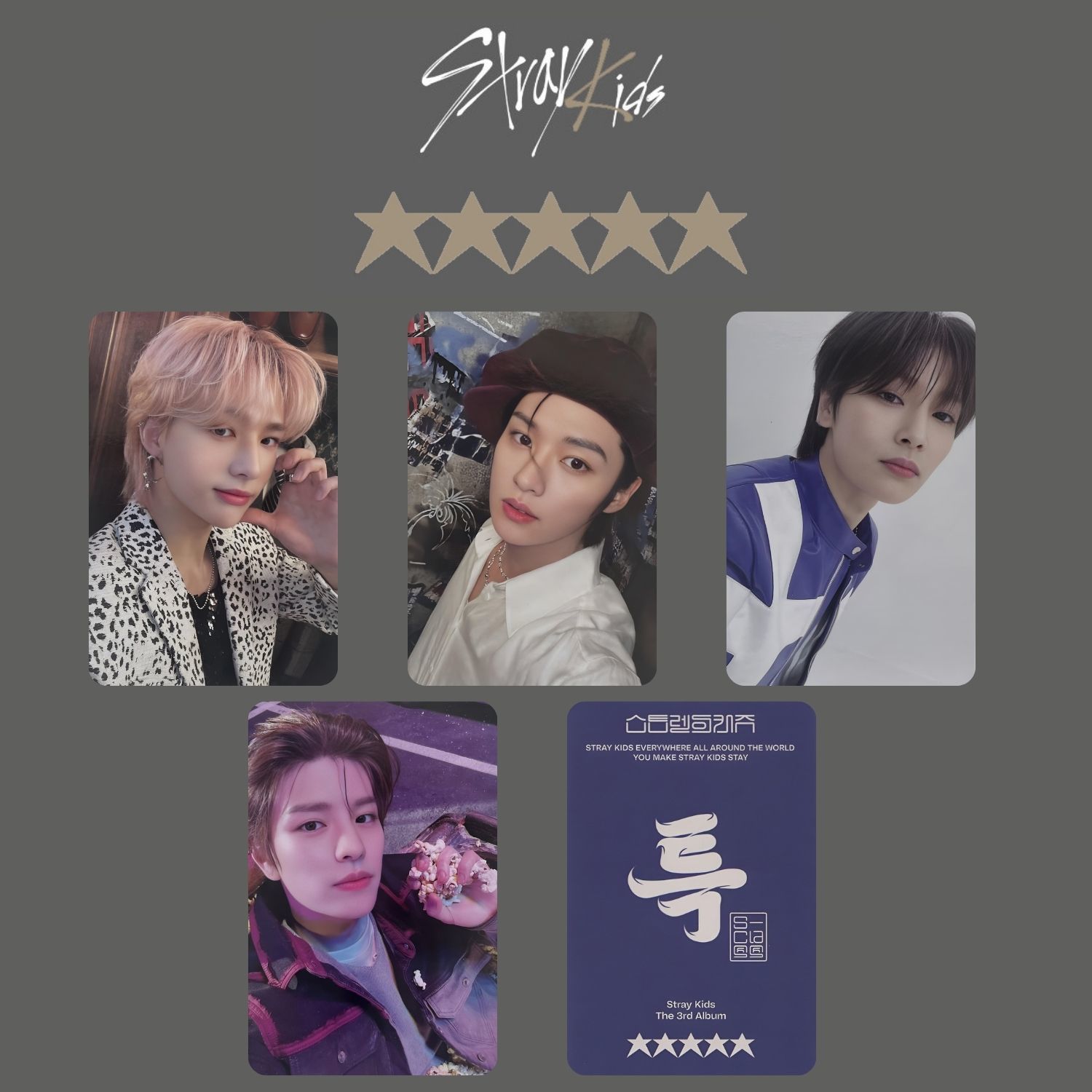 STRAY KIDS '' 5 Star '' Digipack ver. POB 2