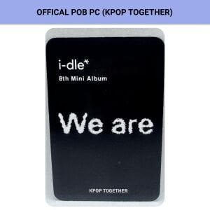 i-dle Miyeon '' We Are '' KPOP Together POB Photocard