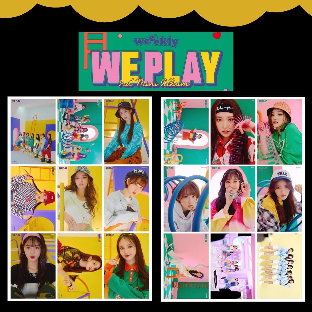 Weeekly ''We play'' Fotokart Seti