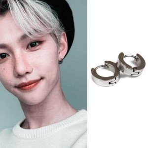 STRAY KIDS '' Felix '' Küpe 4 Kulağı Delikli