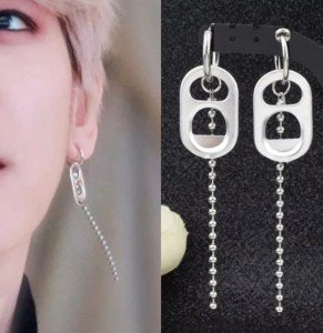 EXO Baekhyun Küpe 2 Kulağı Delikli