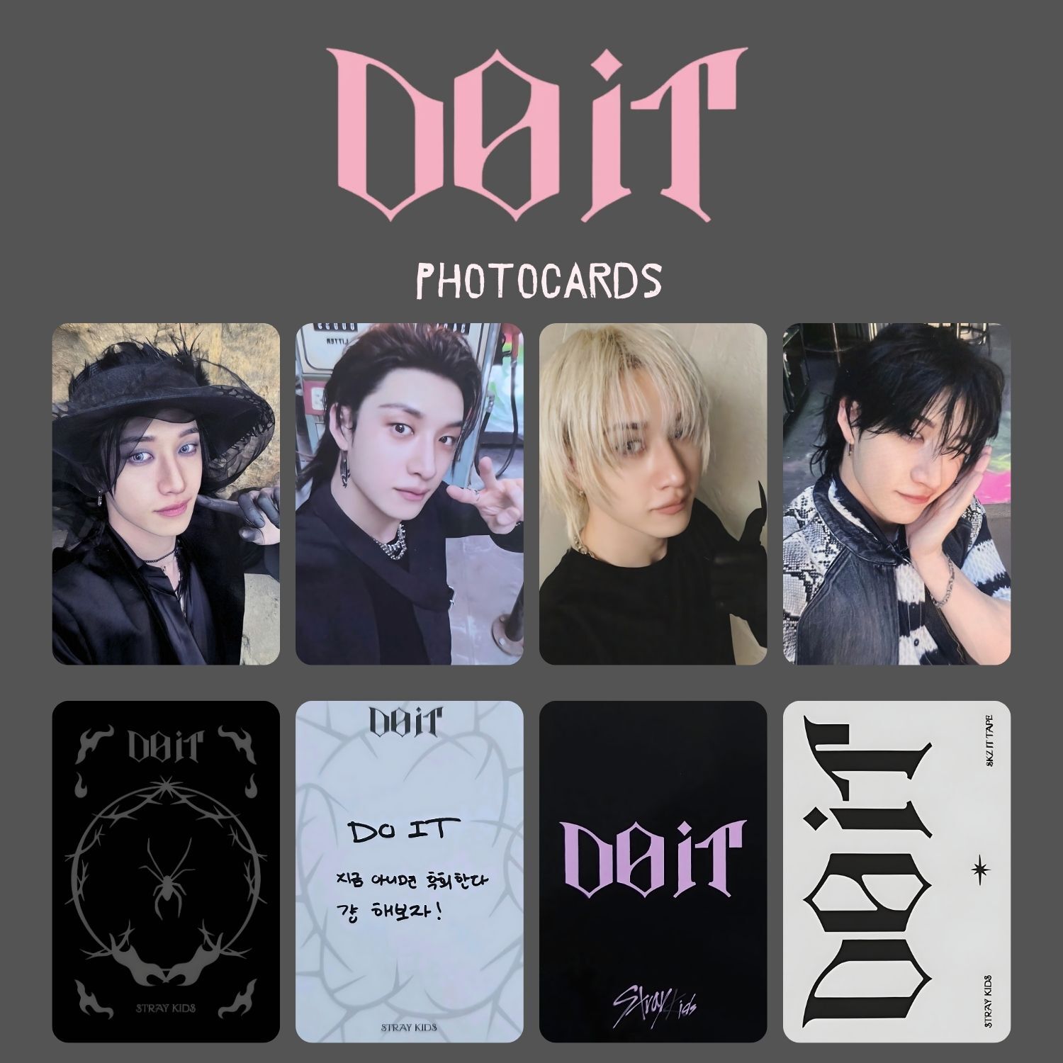 STRAY KIDS Bangchan '' DO IT '' Photocards Set