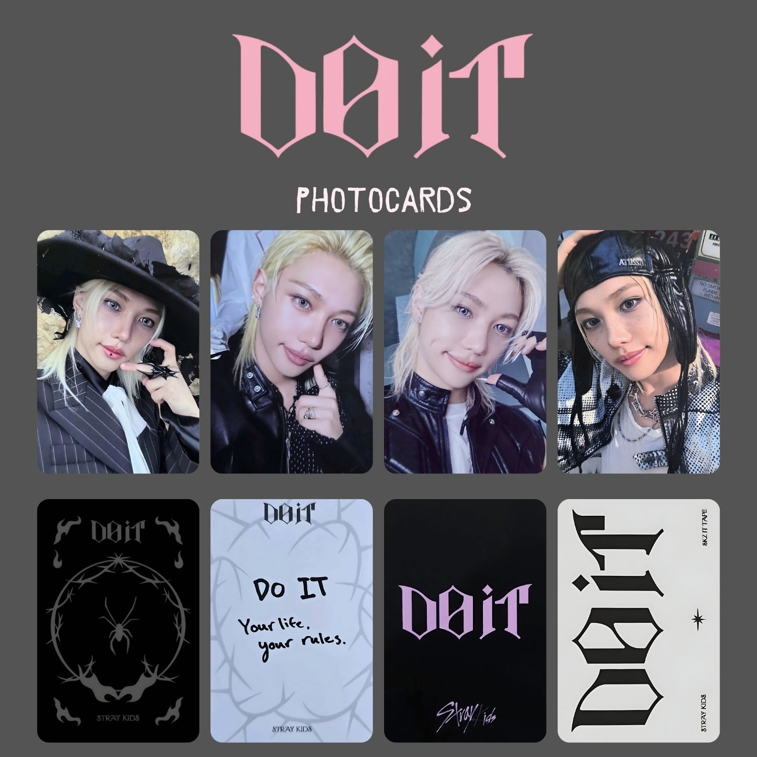 STRAY KIDS Felix '' DO IT '' Photocards Set