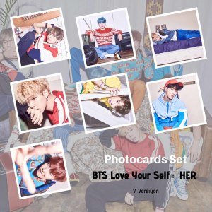 BTS ''Love Your Self : HER'' Fotokart Setleri