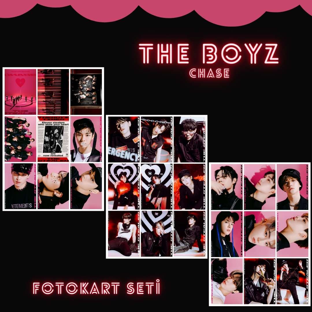 THE BOYZ '' Chase '' Fotokart Seti