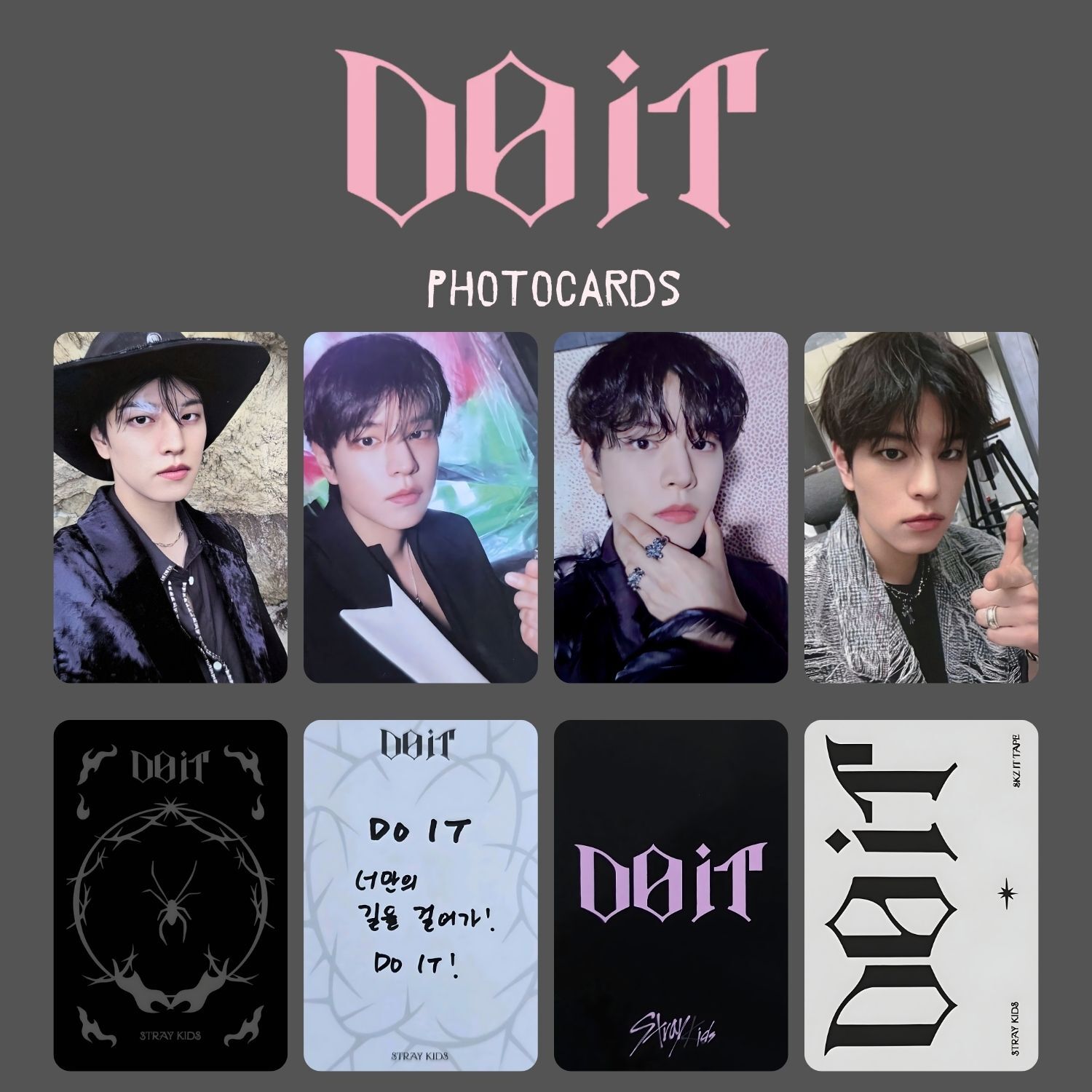 STRAY KIDS Seungmin '' DO IT '' Photocards Set