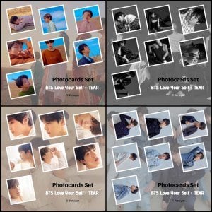 BTS ''Love Your Self : TEAR'' Fotokart Setleri