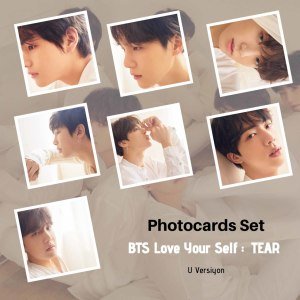 BTS ''Love Your Self : TEAR'' Fotokart Setleri