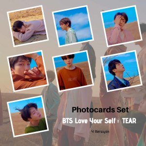 BTS ''Love Your Self : TEAR'' Fotokart Setleri