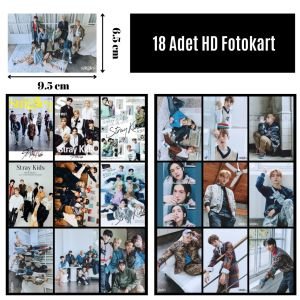 STRAY KIDS  '' Singles ''  Fotokart Seti