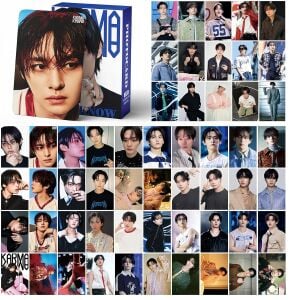 STRAY KIDS Lee Know '' Karma '' Çift Yön Baskılı Lomo Card Seti