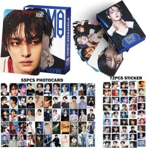 STRAY KIDS Lee Know '' Karma '' Çift Yön Baskılı Lomo Card Seti