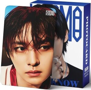 STRAY KIDS Lee Know '' Karma '' Çift Yön Baskılı Lomo Card Seti