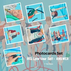 BTS ''Love Your Self : ANSWER'' Fotokart Setleri