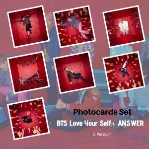 BTS ''Love Your Self : ANSWER'' Fotokart Setleri