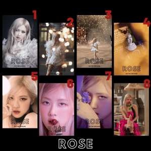 BLACKPINK ''Rose On The Ground'' Mini Kartlar 1