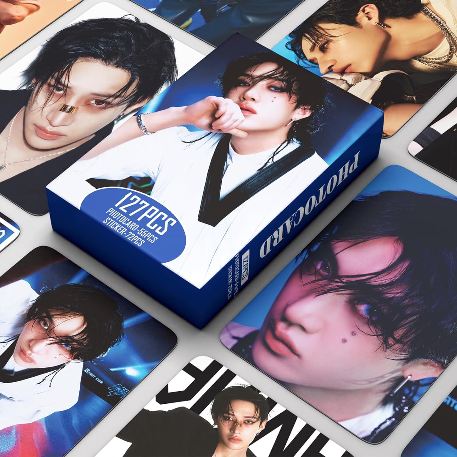 STRAY KIDS Bangchan '' Karma '' Çift Yön Baskılı Lomo Card Seti