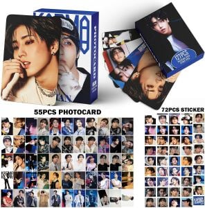 STRAY KIDS Han '' Karma '' Çift Yön Baskılı Lomo Card Seti