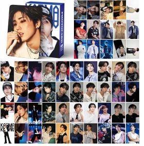 STRAY KIDS Han '' Karma '' Çift Yön Baskılı Lomo Card Seti