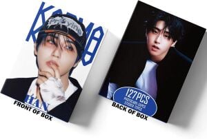 STRAY KIDS Han '' Karma '' Çift Yön Baskılı Lomo Card Seti