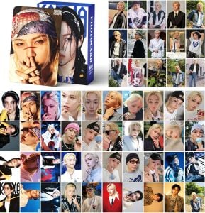 STRAY KIDS Felix '' Karma '' Çift Yön Baskılı Lomo Card Seti