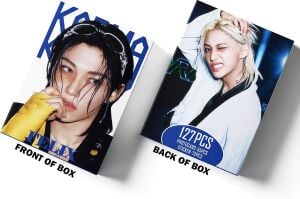 STRAY KIDS Felix '' Karma '' Çift Yön Baskılı Lomo Card Seti