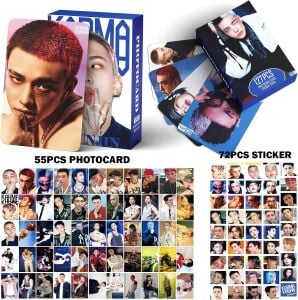 STRAY KIDS Hyunjin '' Karma '' Çift Yön Baskılı Lomo Card Seti