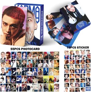 STRAY KIDS Hyunjin '' Karma '' Çift Yön Baskılı Lomo Card Seti