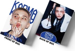 STRAY KIDS Hyunjin '' Karma '' Çift Yön Baskılı Lomo Card Seti