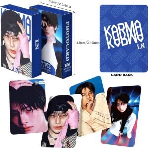 STRAY KIDS IN '' Karma '' Çift Yön Baskılı Lomo Card Seti