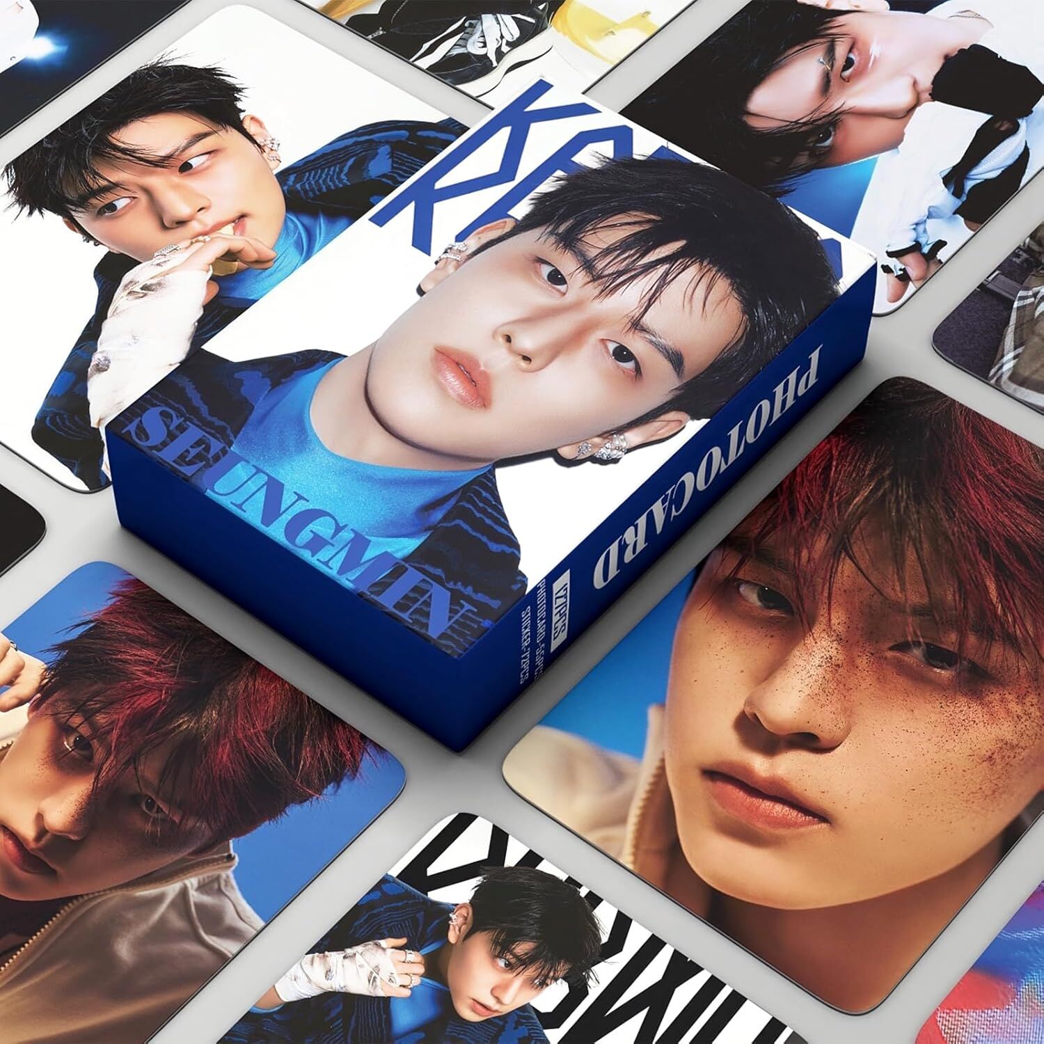 STRAY KIDS Seungmin '' Karma '' Çift Yön Baskılı Lomo Card Seti