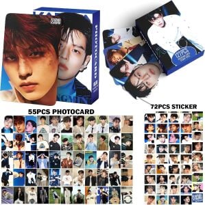 STRAY KIDS Seungmin '' Karma '' Çift Yön Baskılı Lomo Card Seti