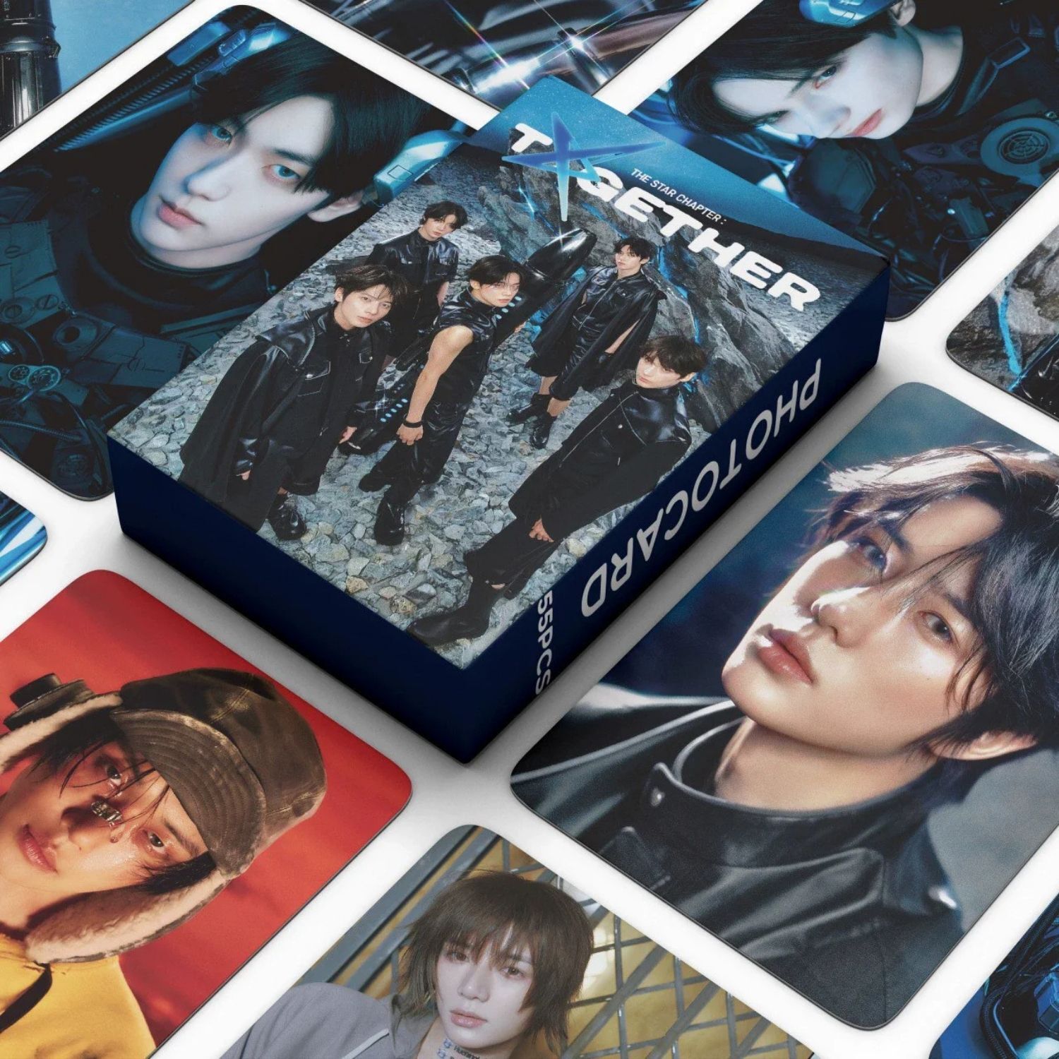 TXT '' The Star Chapter : TOGETHER '' Çift Yön Baskılı Lomo Card Seti (55 Pcs)