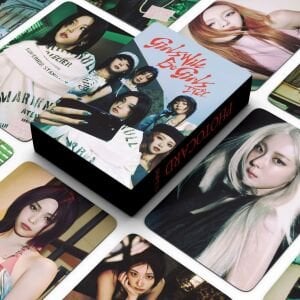 ITZY '' Girls Will Be Girls '' Çift Yön Baskılı Lomo Card Seti (55 Pcs)