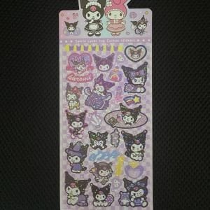 Sanrio My Melody & Kuromi Dekoratif Süsleme Sticker
