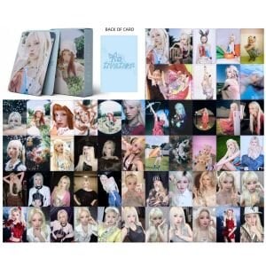 I-DLE  Yuqi '' Motivation '' Çift Yön Baskılı Lomo Card Seti (55 Pcs)