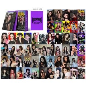 AESPA '' Richman '' Çift Yön Baskılı Lomo Card Seti (55 Pcs)