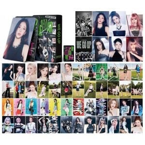 BABYMONSTER '' We Go Up '' Çift Yön Baskılı Lomo Card Seti (55 Pcs)