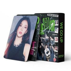 BABYMONSTER '' We Go Up '' Çift Yön Baskılı Lomo Card Seti (55 Pcs)