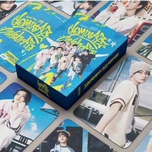STRAY KIDS '' DominATE CelebrATE '' Çift Yön Baskılı Lomo Card Seti (55 Pcs)