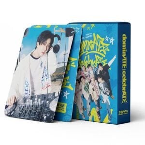 STRAY KIDS '' DominATE CelebrATE '' Çift Yön Baskılı Lomo Card Seti (55 Pcs)