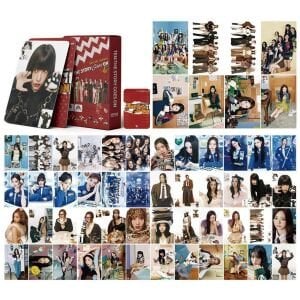TWICE '' TEN : The Story Goes On '' Çift Yön Baskılı Lomo Card Seti (55 Pcs)