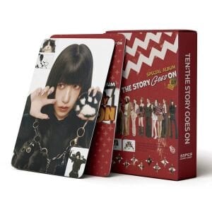 TWICE '' TEN : The Story Goes On '' Çift Yön Baskılı Lomo Card Seti (55 Pcs)